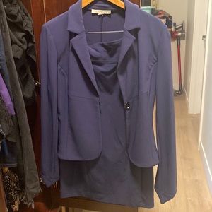 Blazer and midi skirt two pieces